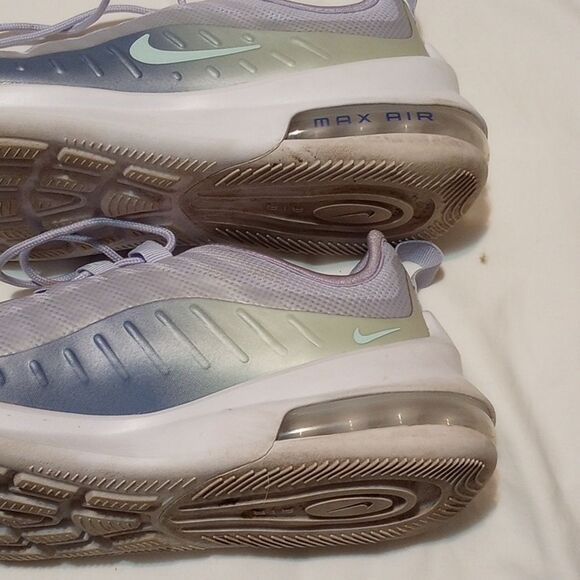 Purple and Mint Nike Air Max Running Shoes Women's 9-9.5 - Picture 9 of 11